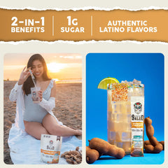 Taste Salud polvo tamarindo textura fina para disolución rápida y sabor natural