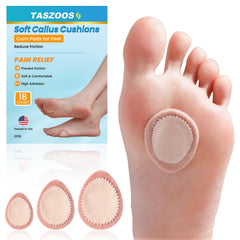 TASZOOS paquete frontal con 18 almohadillas para comodidad inmediata