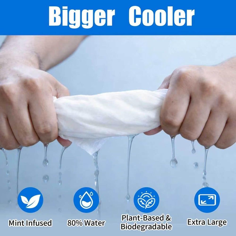 TCANG comparación de tamaño con mano para cubrir cuello y torso