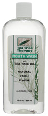 Tea Tree Therapy frente del envase mostrando tamaño y diseño