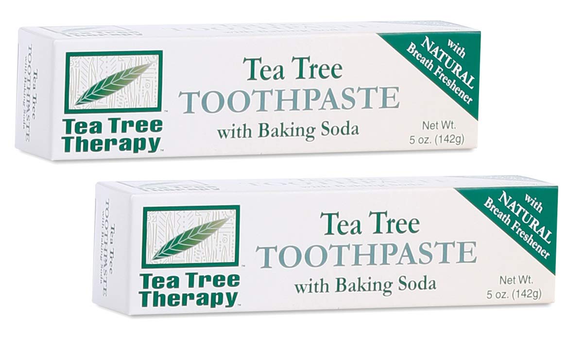Tea Tree Therapy frente del empaque mostrando el diseño y beneficio de limpieza
