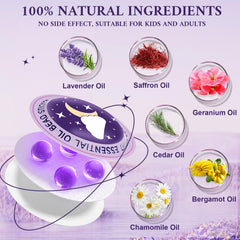 TEAWOO primer plano de perlas de aceite esencial mostrando textura protectora