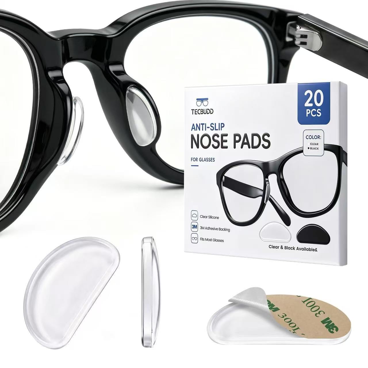 TECBUDD empaque frontal mostrando 10 pares, solución antideslizante