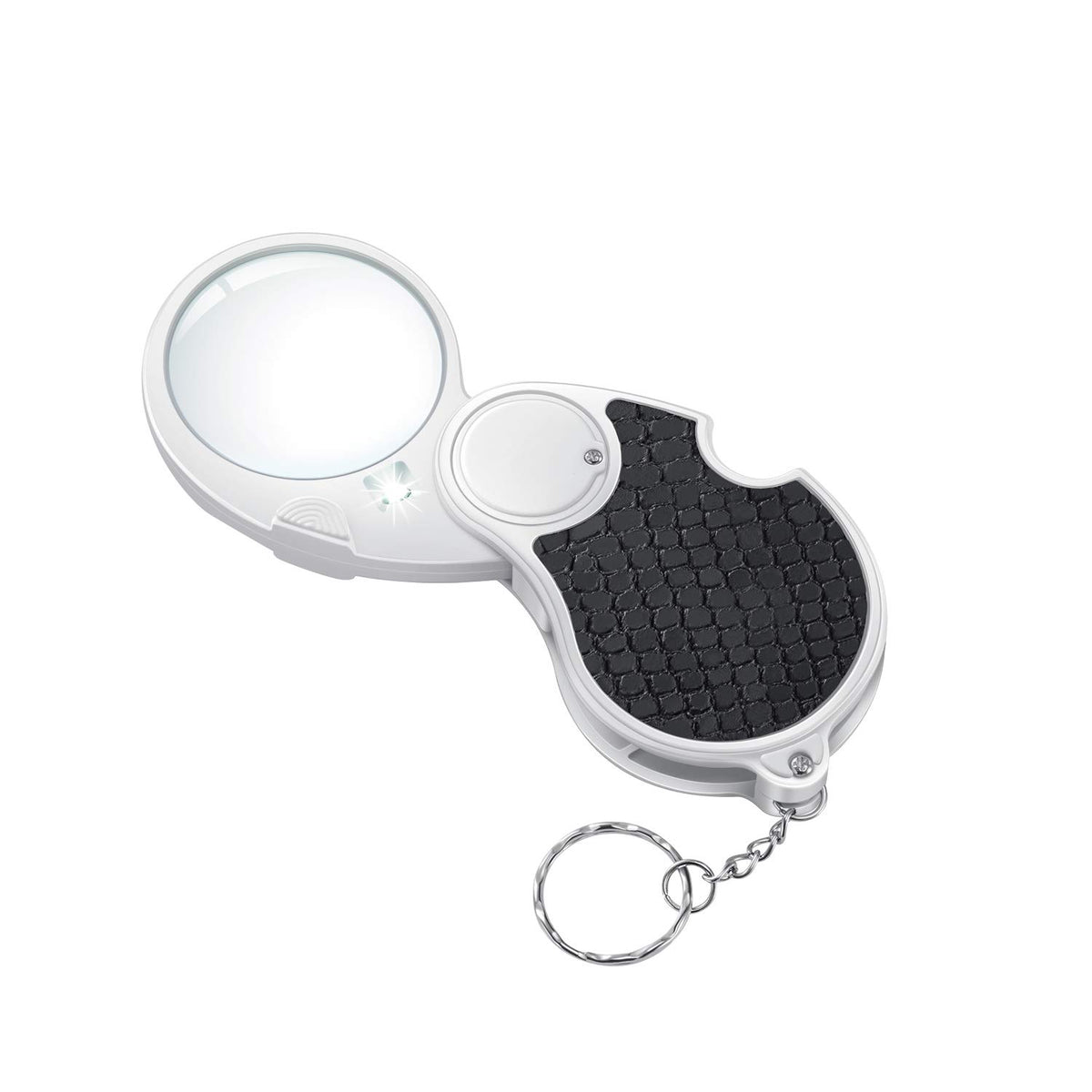 TECHSHARE lupa frontal plegada, protección de lente y portabilidad