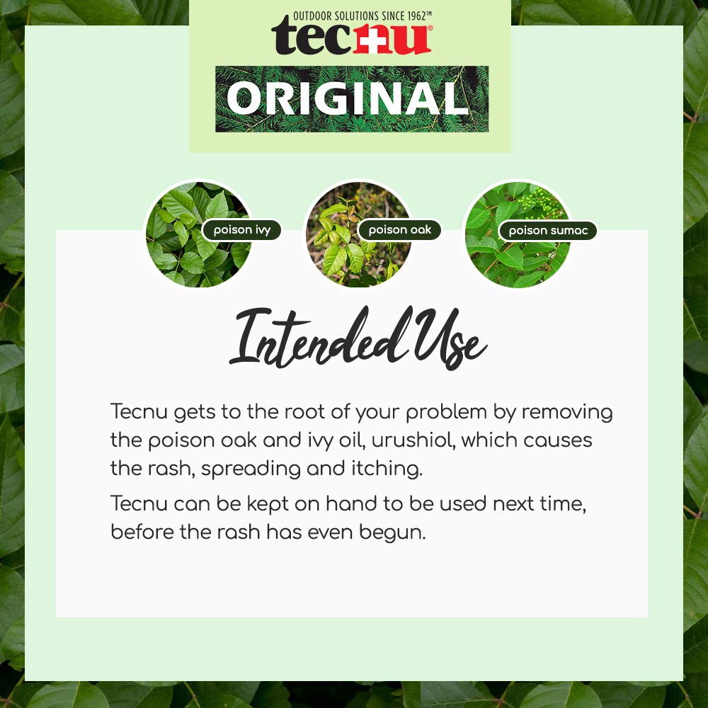 Tecnu botella en mochila, ideal para actividades al aire libre