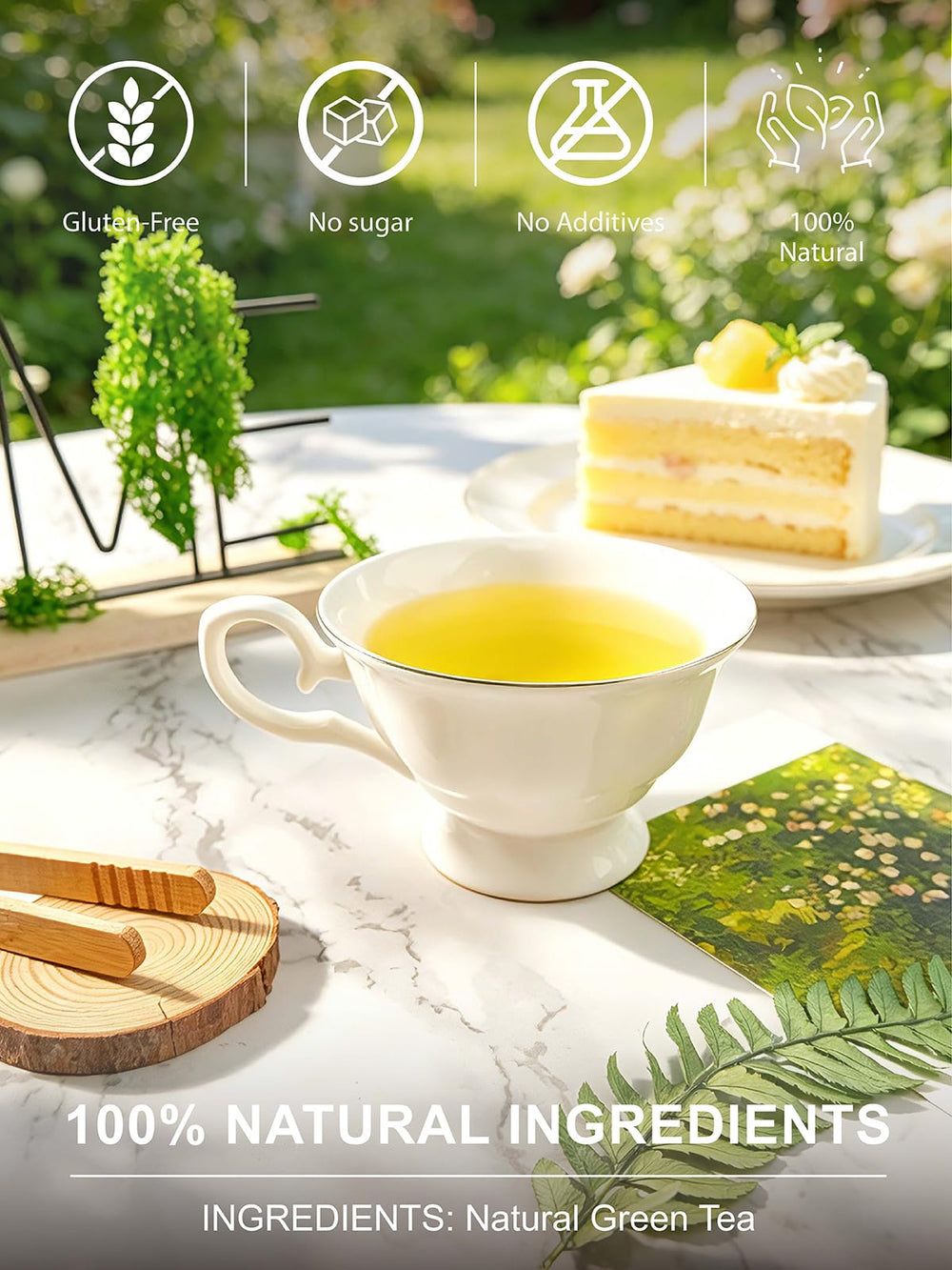 TeeLux disposición de 200 bolsitas en mesa, cantidad ideal para hogar