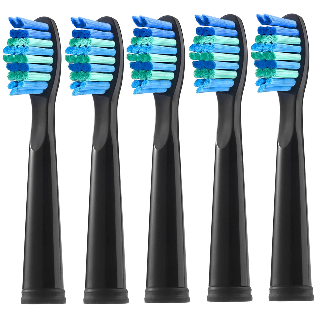 teeteck pack frontal de 5 cabezales mostrando compatibilidad y cantidad