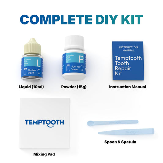 Temptooth detalle del material moldeable que facilita la aplicación