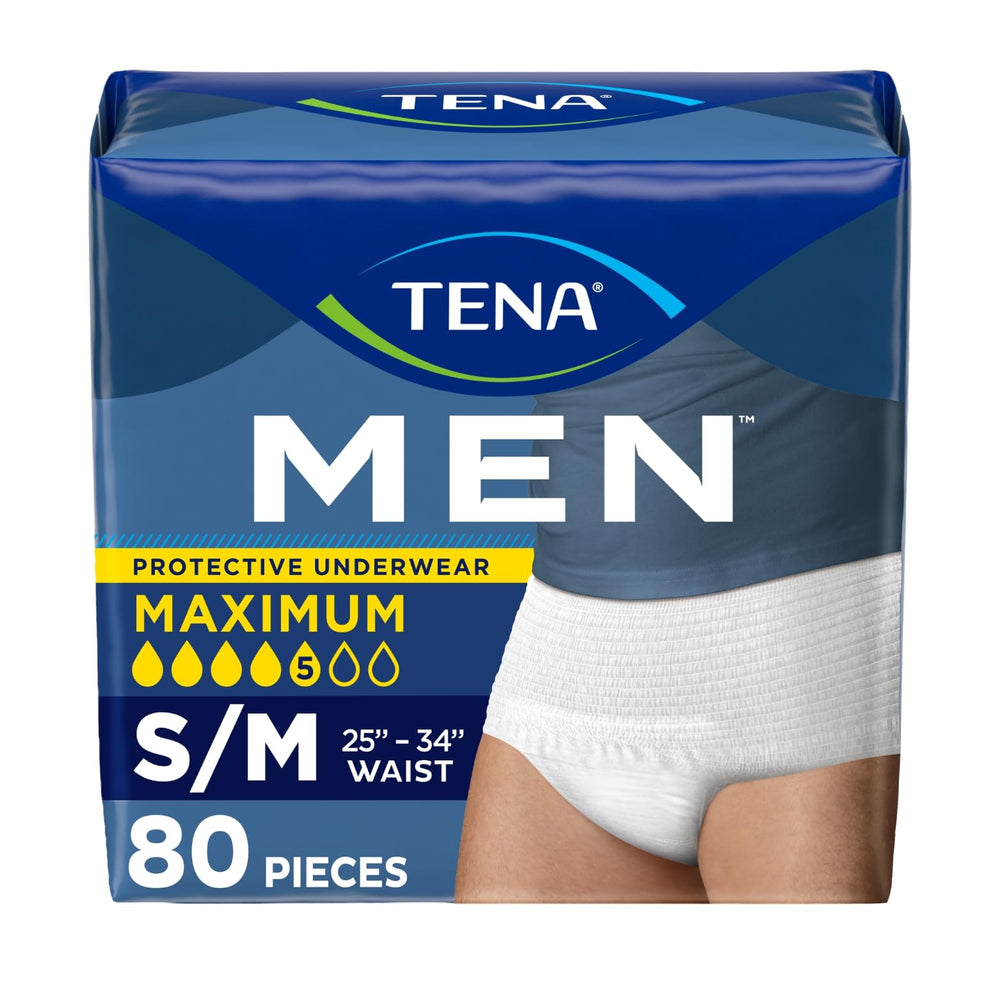 TENA empaque frontal mostrando cantidad y beneficio de máxima absorción
