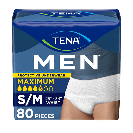 TENA empaque frontal mostrando cantidad y beneficio de máxima absorción