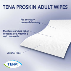 Comparación de tamaño TENA ProSkin junto a objetos para escala práctica