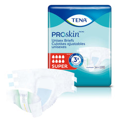 TENA ProSkin detalle del núcleo absorbente mostrando capacidad