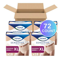 TENA close-up del núcleo superabsorbente que neutraliza olores