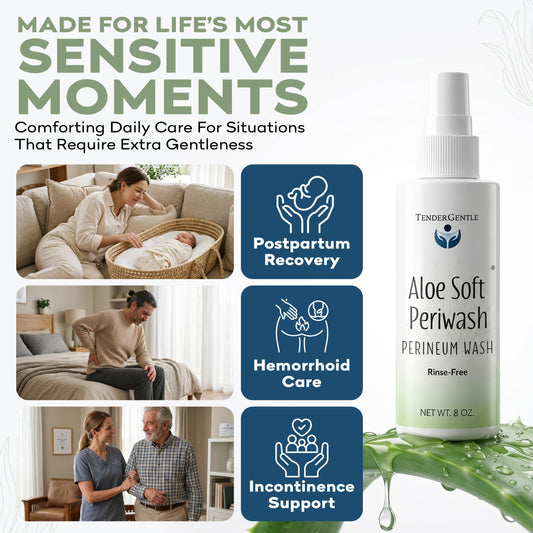 TenderGentle detalle de la bomba spray para aplicación precisa