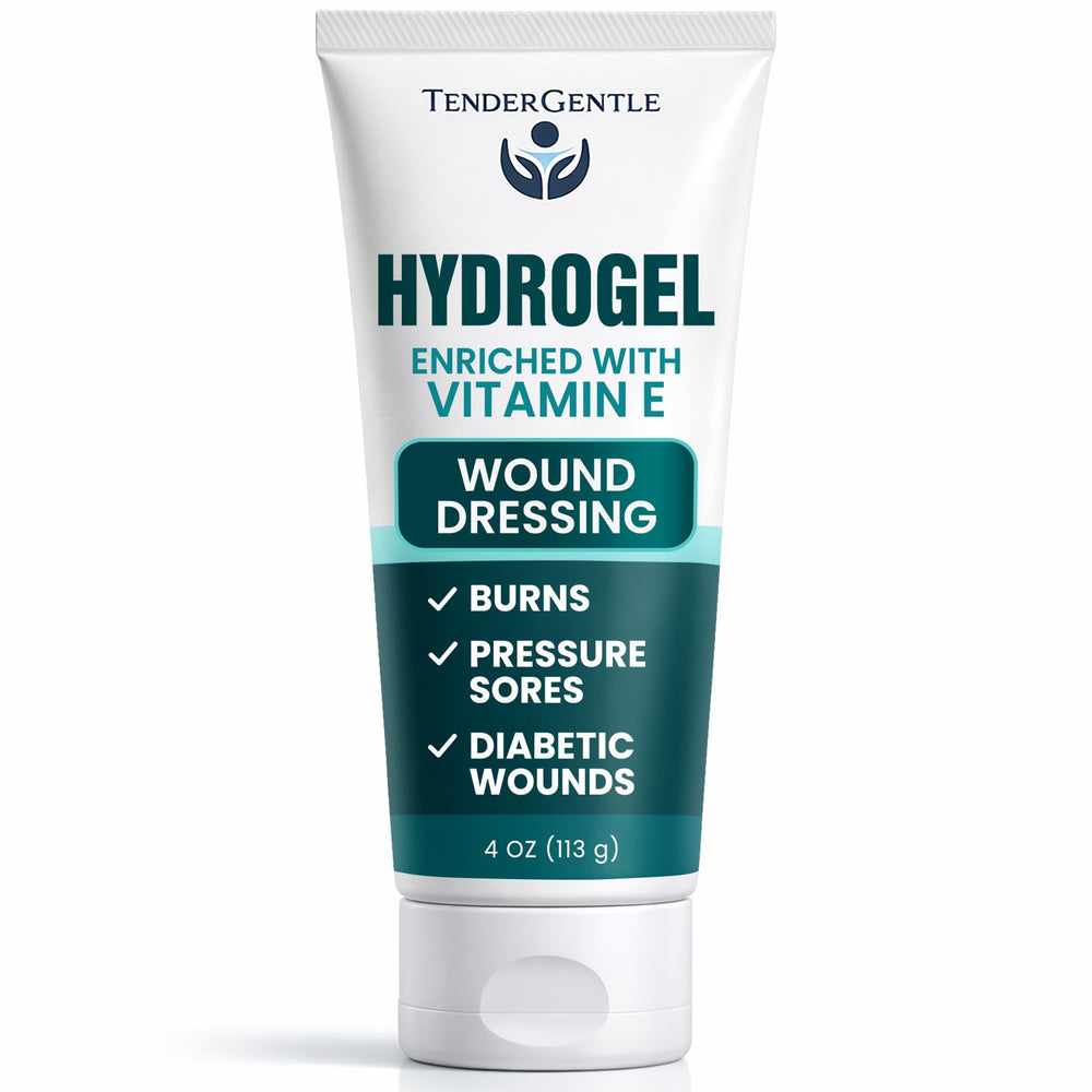TenderGentle envase frontal 4 oz mostrando tamaño y tapa, ideal para clínicas
