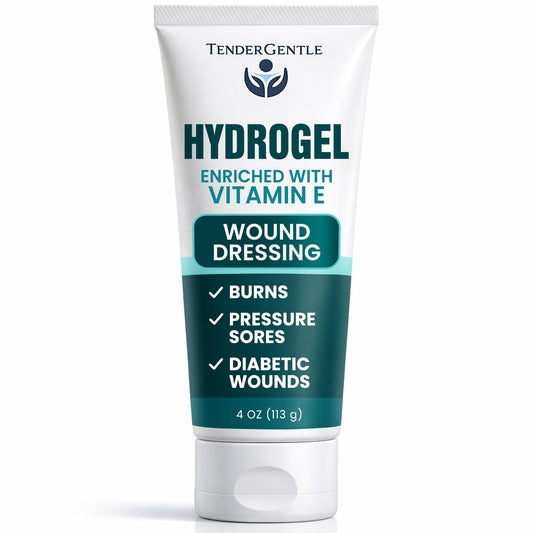 TenderGentle envase frontal 4 oz mostrando tamaño y tapa, ideal para clínicas