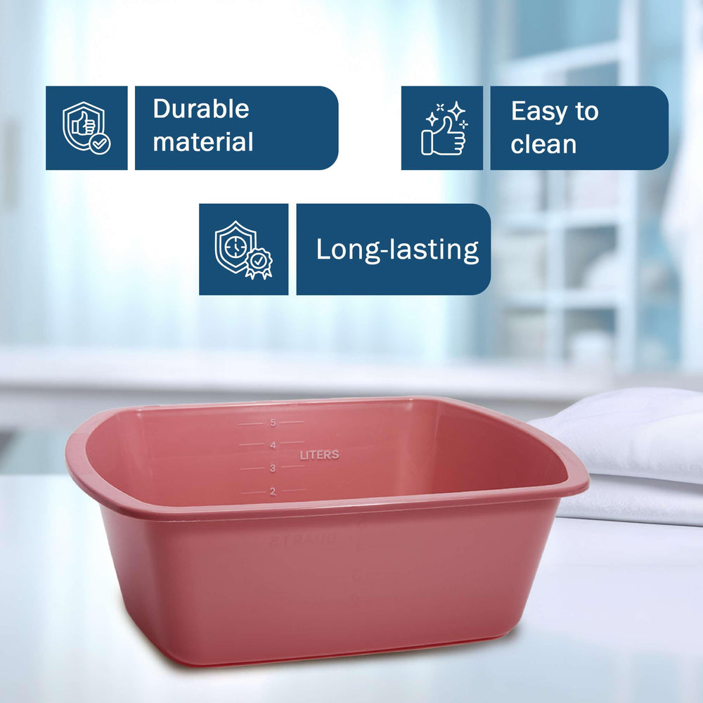 TenderGentle lavabo comparado con mano para visualizar escala y capacidad