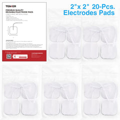 TENKER primer plano del gel preaplicado que garantiza conductividad