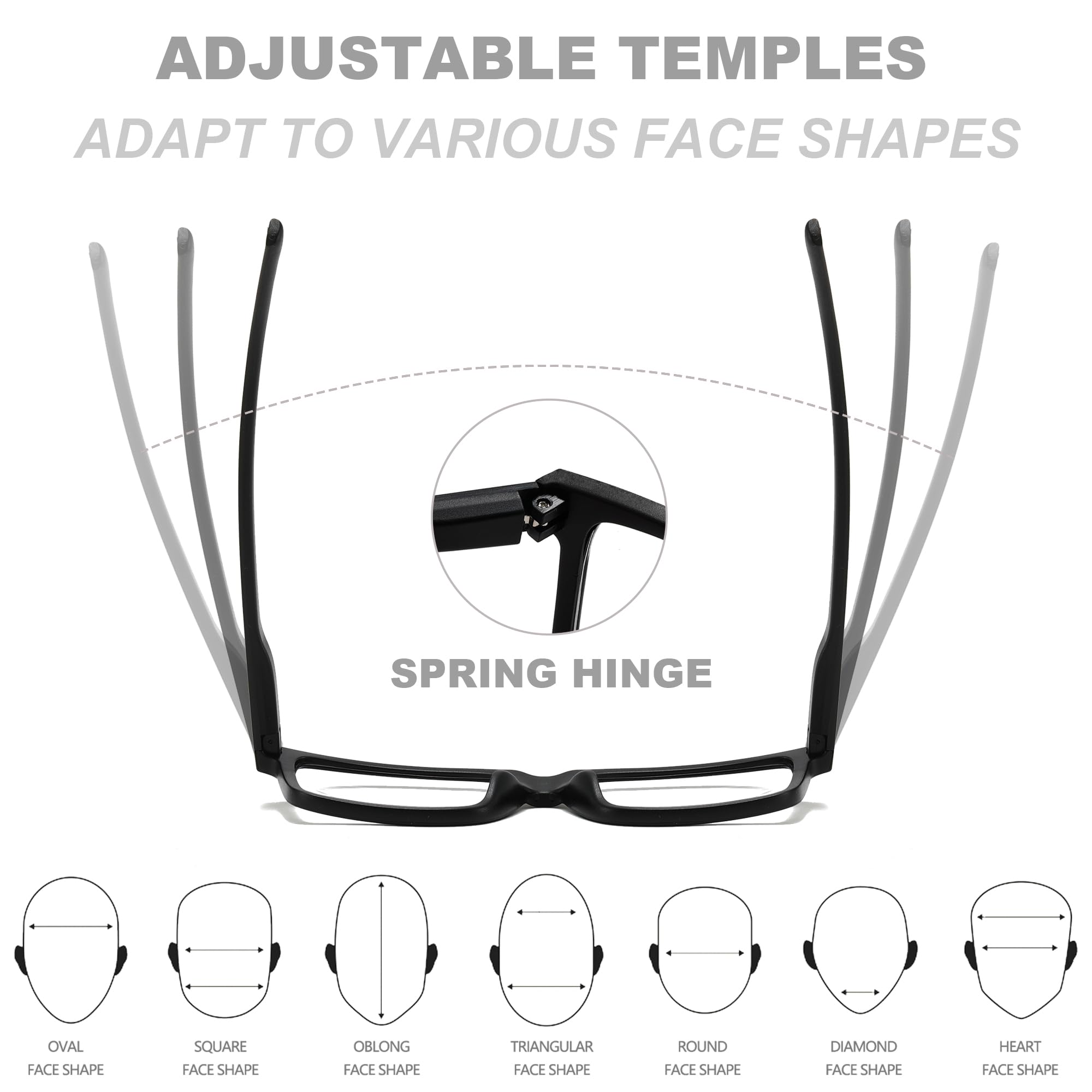 tenuopticss gafas puestas mientras se lee, reduce fatiga visual