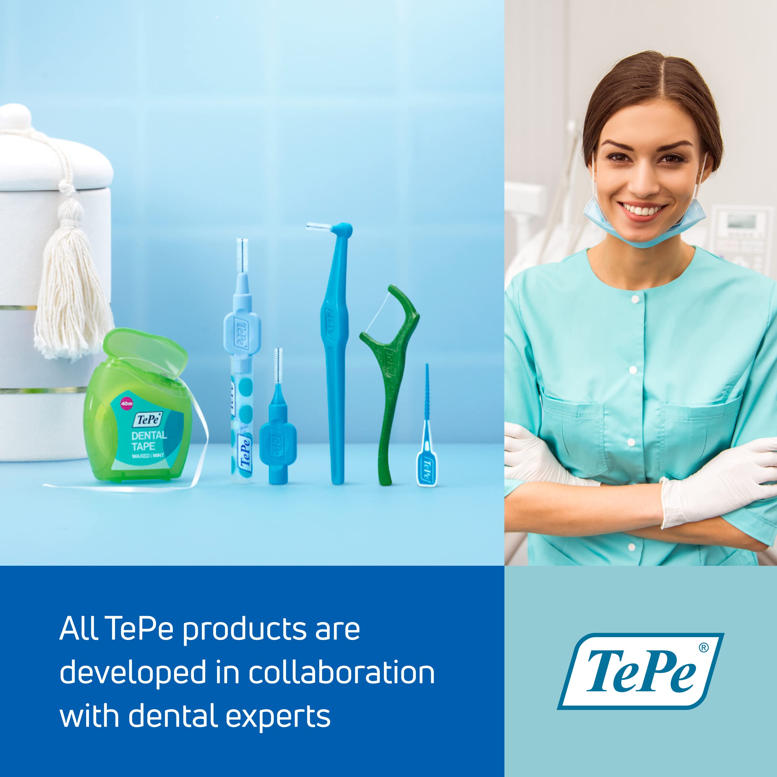 TePe cepillo Angle en baño, solución práctica para higiene diaria