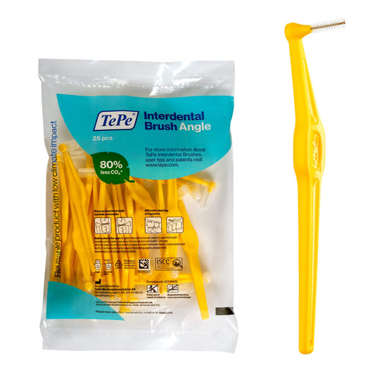 TePe cepillo interdental Angle vista frontal, acceso preciso a espacios interdental
