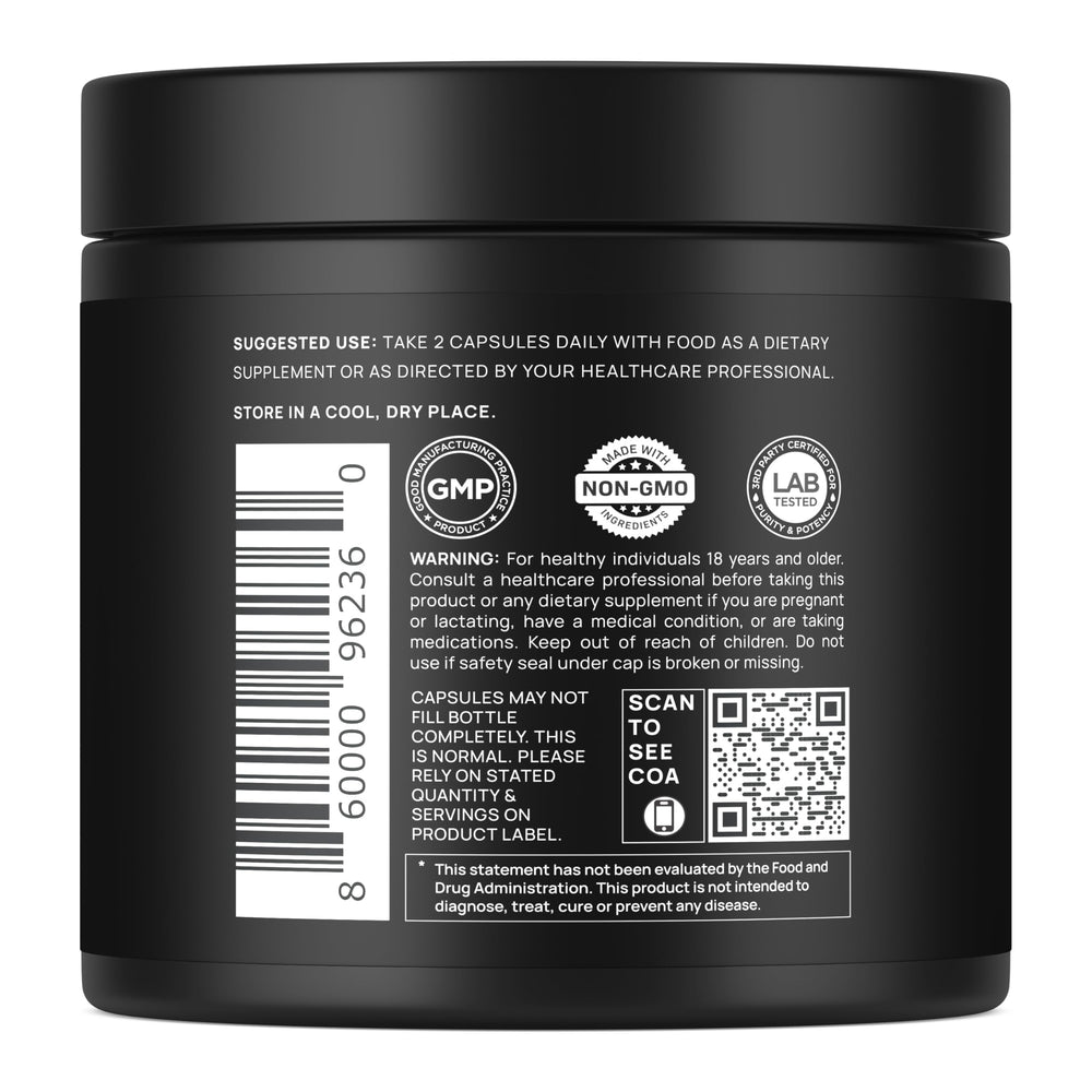 TERRA ELMNT BioPerine extracto de pimienta negra para absorción