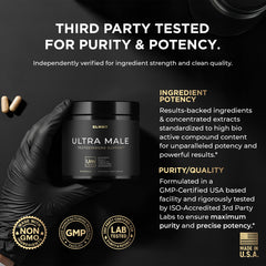 TERRA ELMNT ULTRA MALE bote en mano para apreciar tamaño y portabilidad