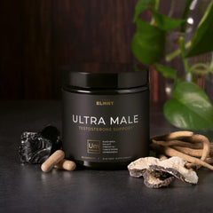 TERRA ELMNT ULTRA MALE montones de extractos naturales destacando pureza