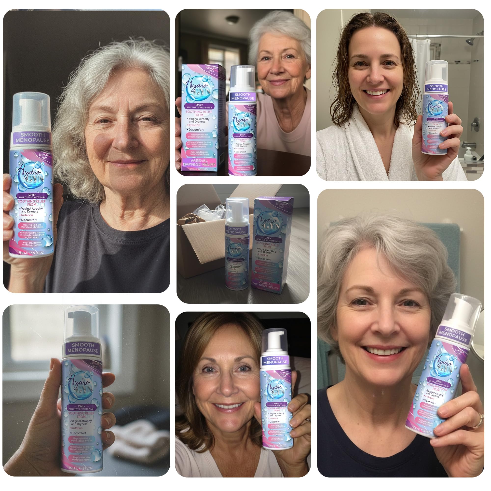 Terramed Hydro GYN etiqueta con ingredientes y beneficios claros