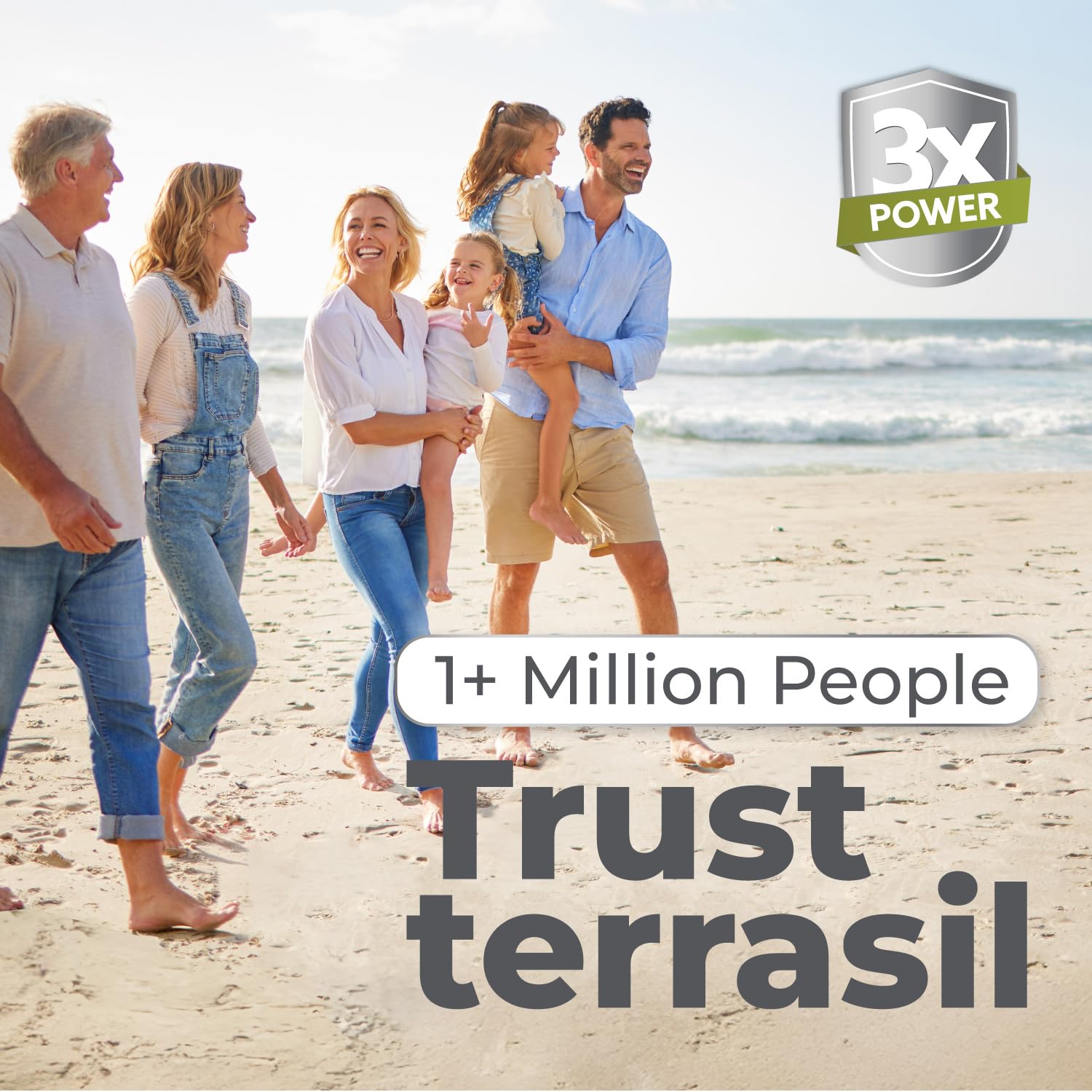terrasil cierre y tapa hermética que protege la calidad del ungüento