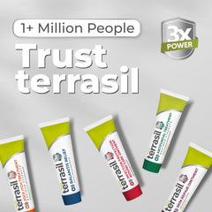 terrasil en botiquín de viaje sugiriendo uso práctico y discreto