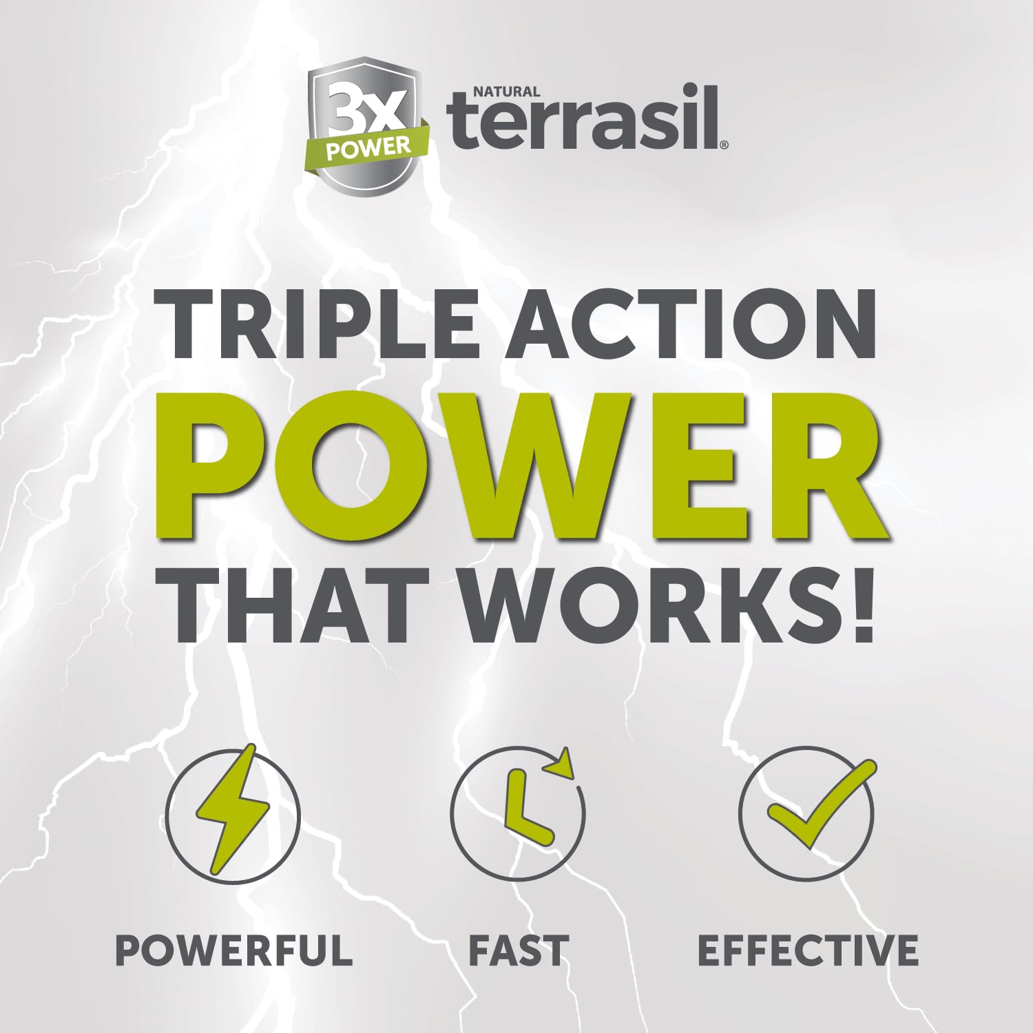terrasil etiqueta con ingredientes clave resaltando origen natural