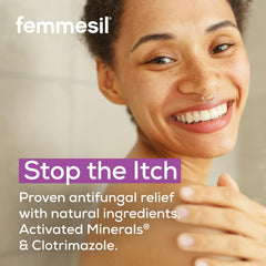terrasil femmesil representación del clotrimazol ingrediente antifúngico eficaz