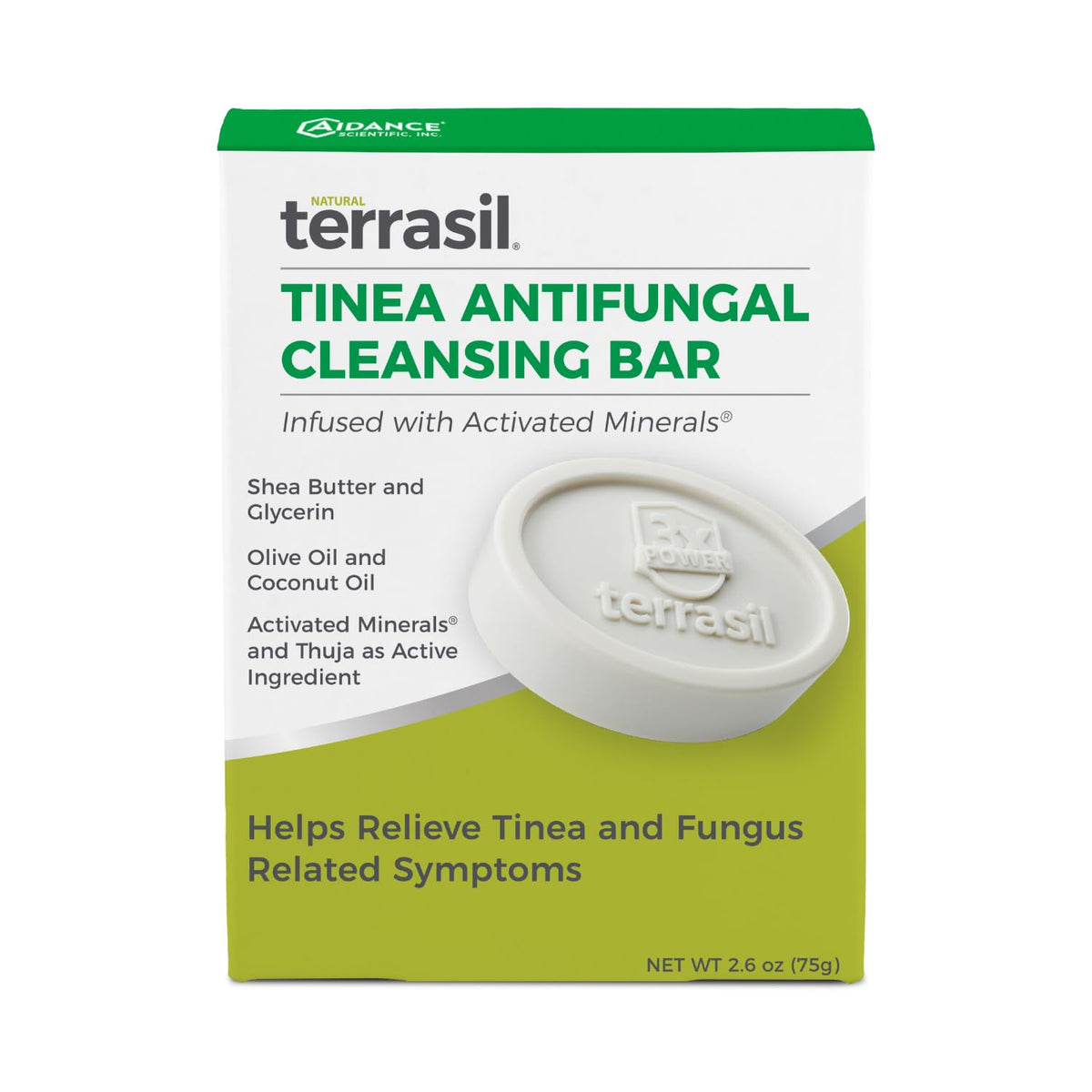 terrasil frente de la barra 75g mostrando empaque y claridad del producto