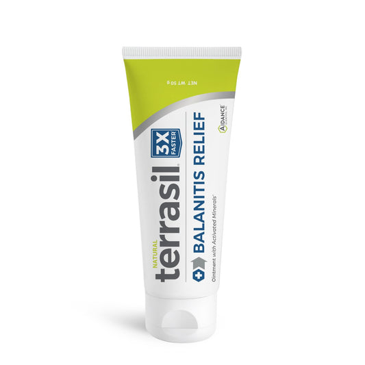 Terrasil frasco y empaque frontal mostrando la marca y beneficios visibles