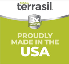 terrasil tamaño en mano para comparar 1 oz, fácil de transportar
