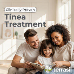terrasil textura cremosa en primer plano, fácil aplicación y rápida absorción