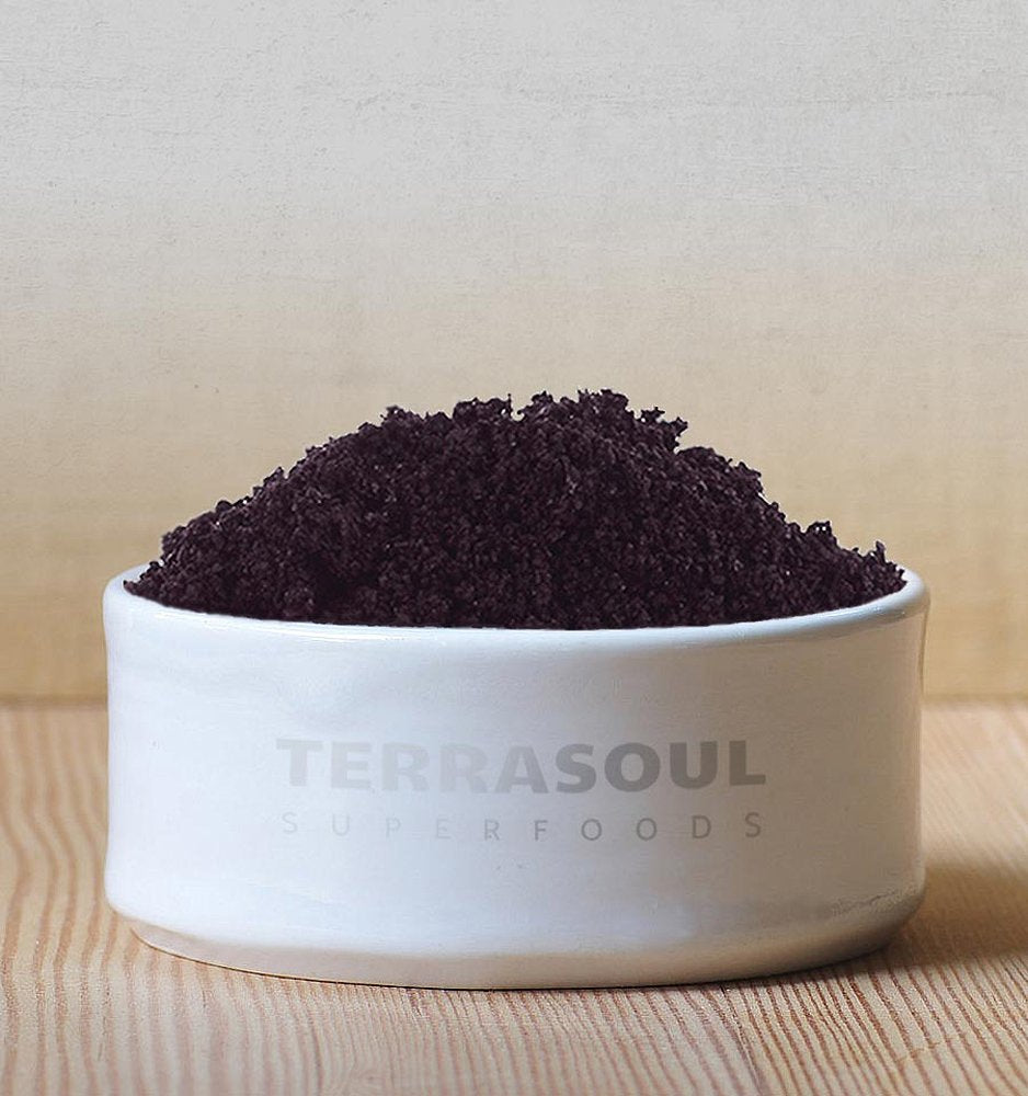 Bol de smoothie con acai Terrasoul integrado, aporta color intenso y sabor afrutado