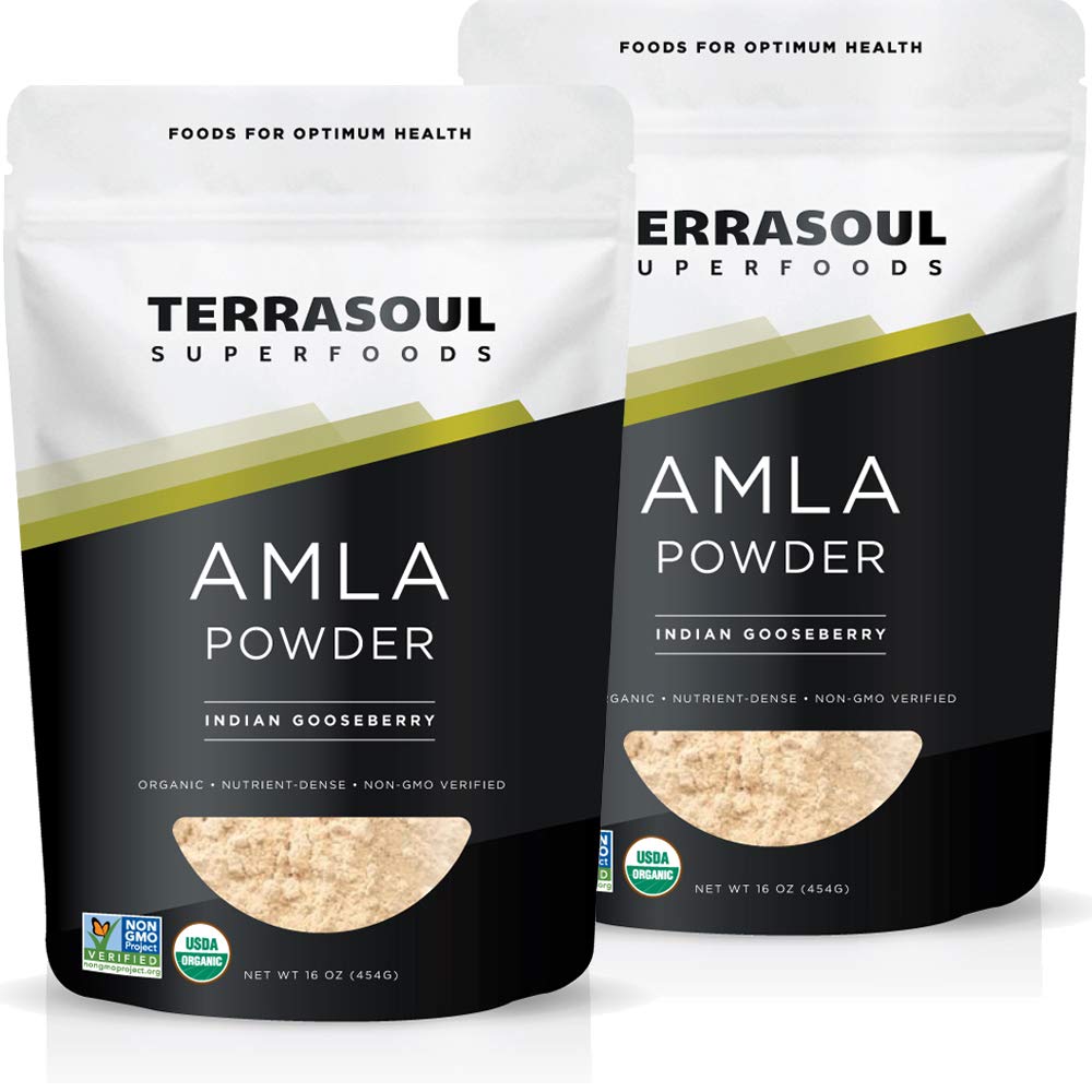 Terrasoul Superfoods frontal del empaque mostrando contenido y marca