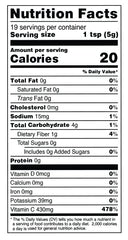 Terrasoul Superfoods etiqueta con certificaciones orgánicas y detalles del producto