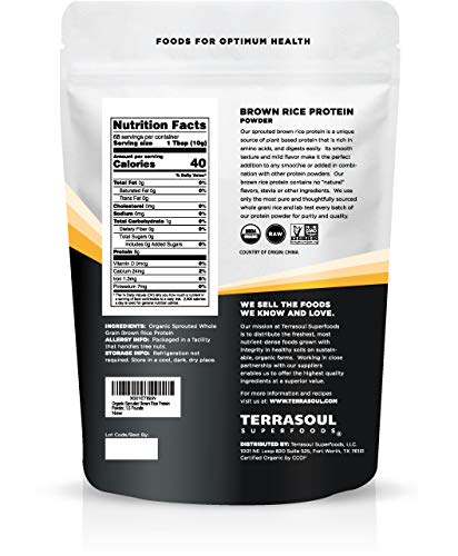 Terrasoul textura fina del polvo que facilita mezcla y digestión