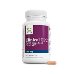 Terry Naturally frasco frontal Clinical OPC, presenta dosificación clara