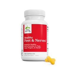 Terry Naturally frasco frontal mostrando la etiqueta y beneficios