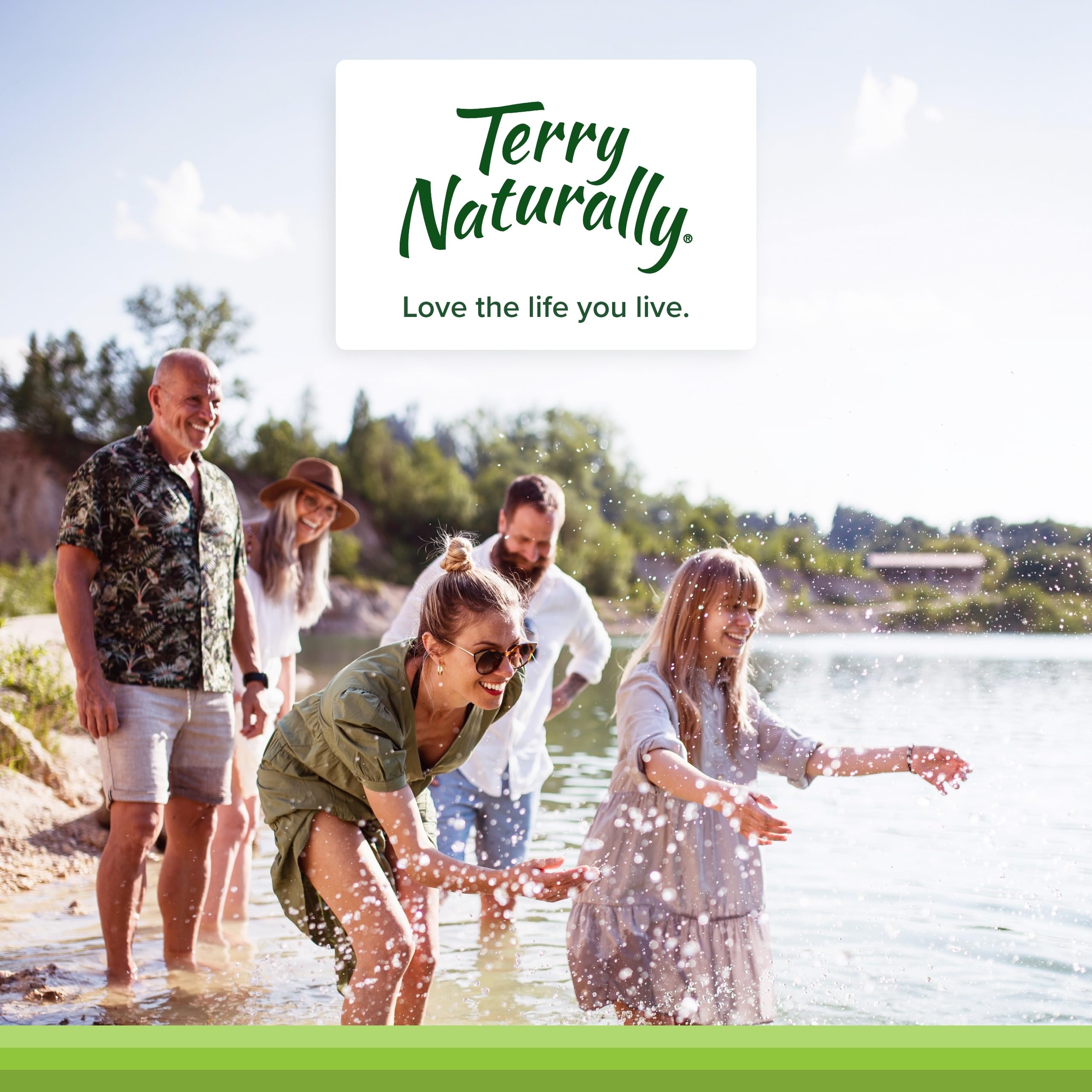 Terry Naturally etiqueta de ingredientes resaltando transparencia y calidad