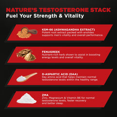 Leading Edge Health etiqueta nutricional Testosil detalle de ingredientes