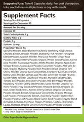 Estilo de vida con frasco Texas SuperFood en mesa, conveniencia para la rutina diaria
