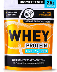 TGS Nutrition envase frontal limpio muestra 5 lb y beneficio de proteína pura