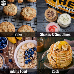 TGS Nutrition pancakes con polvo añadido, mejora valor proteico de recetas