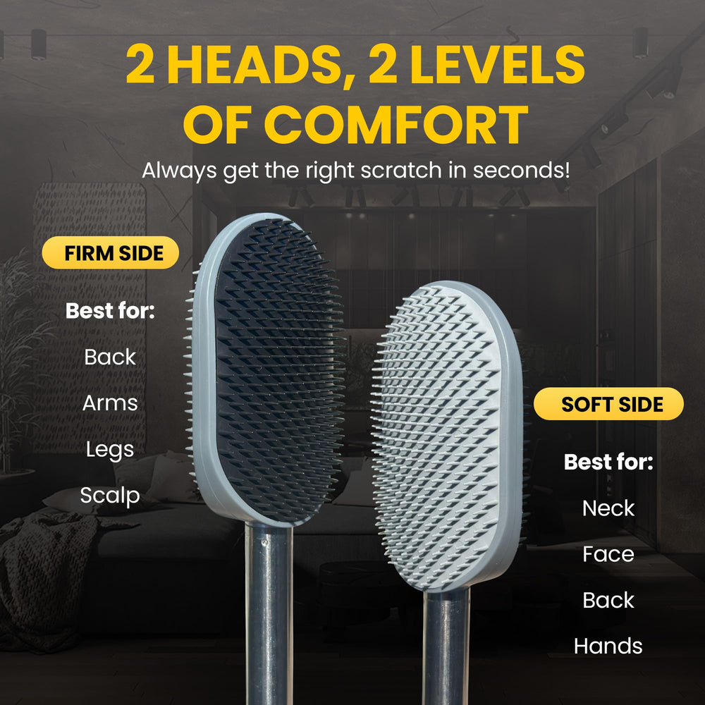 The Body Scratcher mango extensible desplegado para alcance amplio