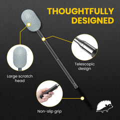 The Body Scratcher detalle de las cerdas para exfoliación y confort